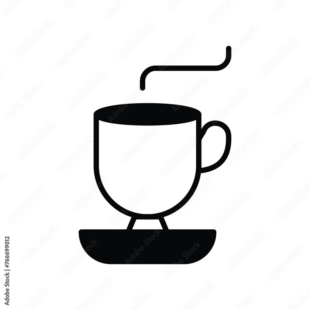 coffee cup icon with white background vector stock illustration coffee cup icon with white background vector stock illustration