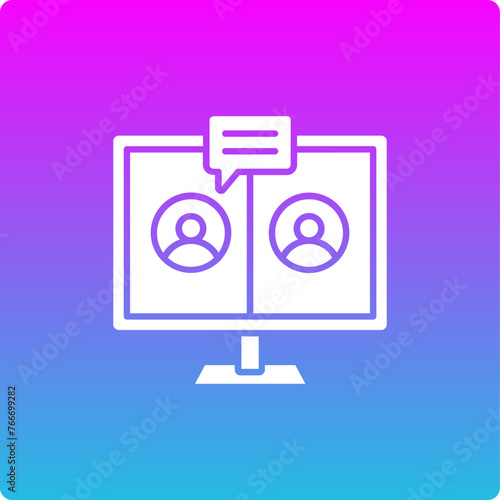 Video Conference Icon