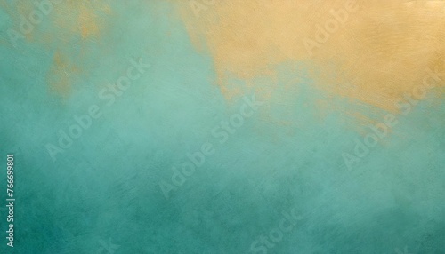 abstract dark aquamarine turquoise concrete stone paper texture background banner trend color 2020