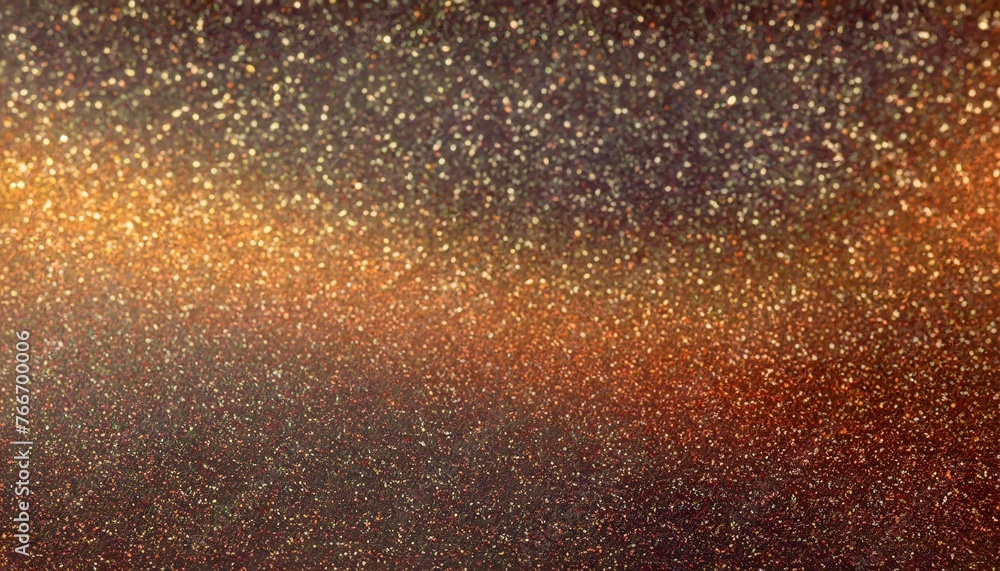 black dark orange red brown shiny glitter abstract background with space twinkling glow stars effect created with