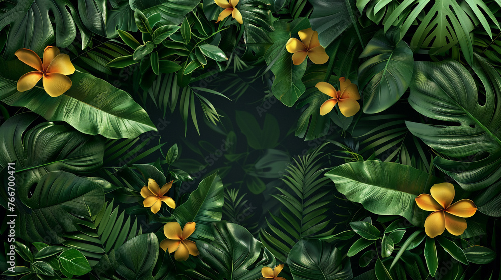 Transform your visuals into a masterpiece with this luxurious and nature-inspired background. - obrazy, fototapety, plakaty 