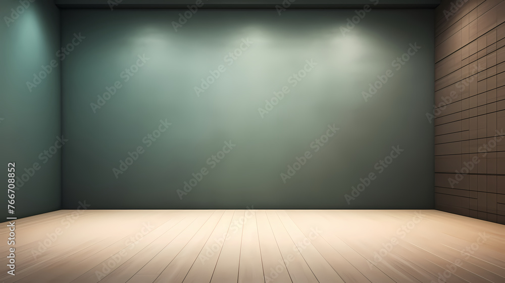 3D rendering of simple interior room, empty room 3D rendering of simple interior room, empty room