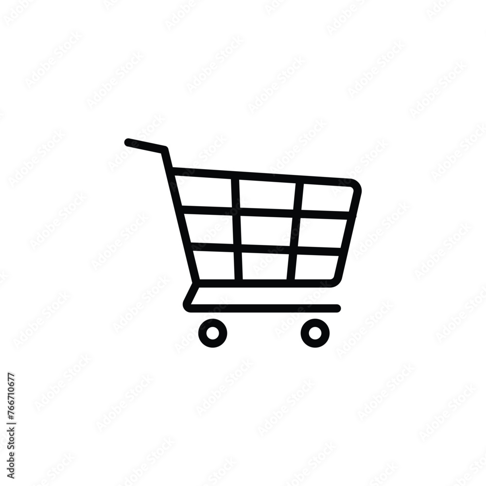 shopping cart icon vector shopping cart icon vector