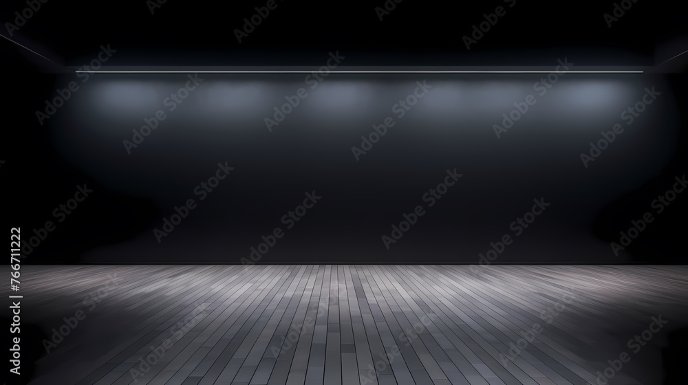 3D rendering of simple interior room, empty room 3D rendering of simple interior room, empty room