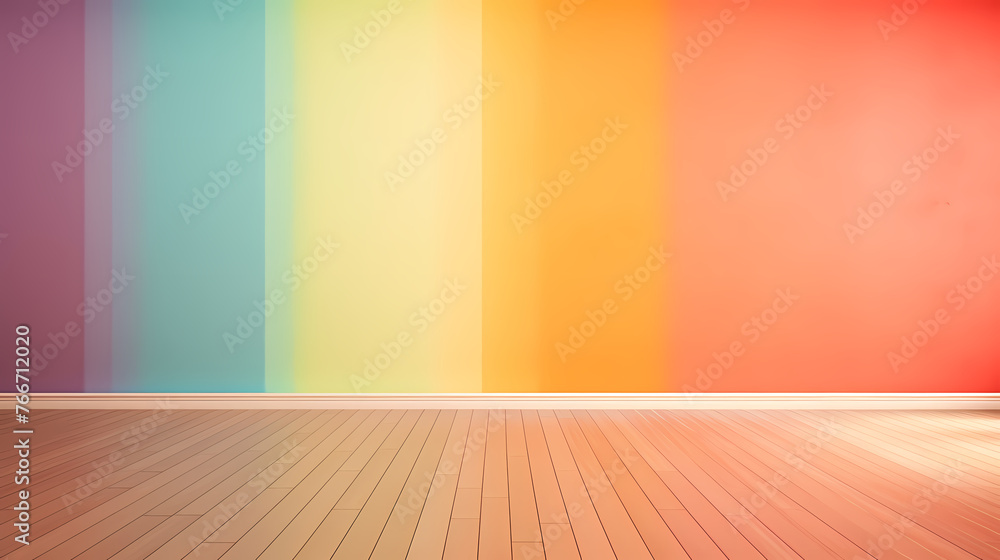 3D rendering of simple interior room, empty room 3D rendering of simple interior room, empty room