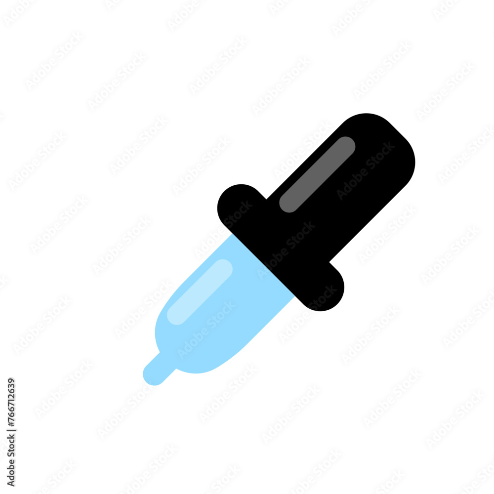 Dropper tool icon. Graphic design application. Color sampling pipette. Digital artist essential. Vector illustration. EPS 10. Dropper tool icon. Graphic design application. Color sampling pipette. Digital artist essential. Vector illustration. EPS 10.