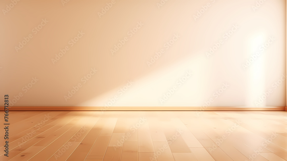 Soft empty room, simple style interior background Soft empty room, simple style interior background