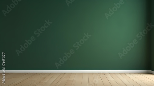 Soft empty room, simple style interior background © ma