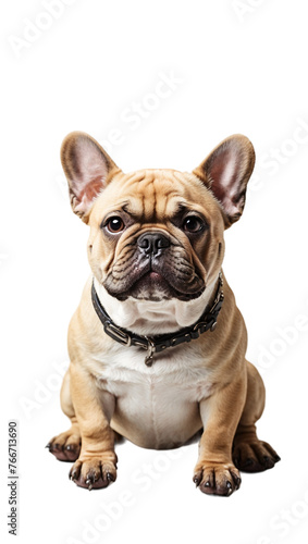 french bulldog isolated on transparent background