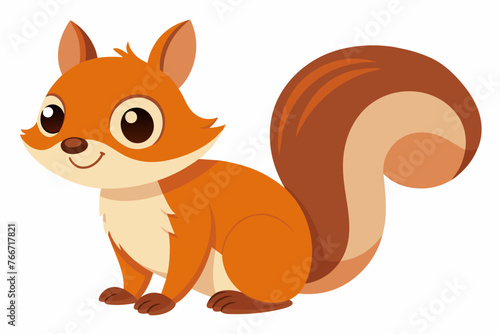 squirrel  vector illustration