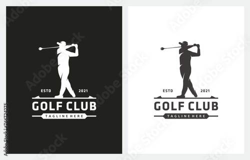 Golf Sport Club logo design inspiration