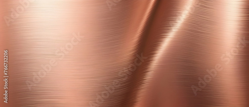 Brushed steel metal texture background illustration. Rose gold steel shiny metal texture background