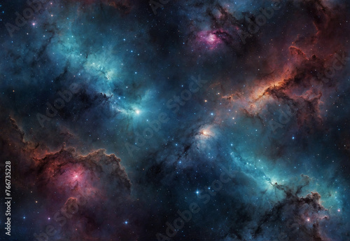 abstract universe galaxy nebula and stars background. photo
