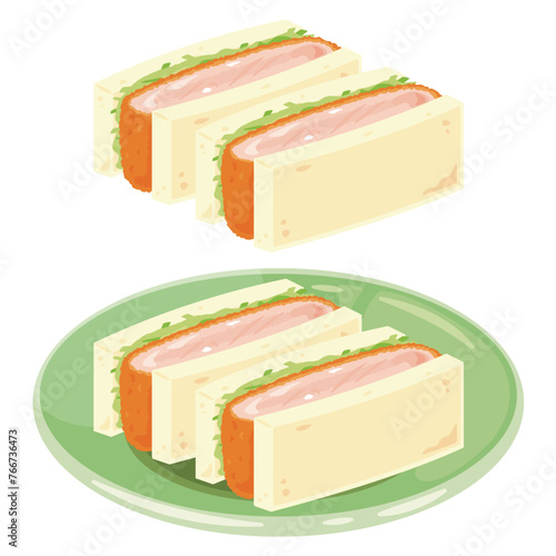 カツサンドセット