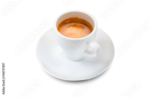 coffee cup isolated on white