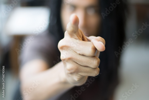 Fotografie person pointing at you