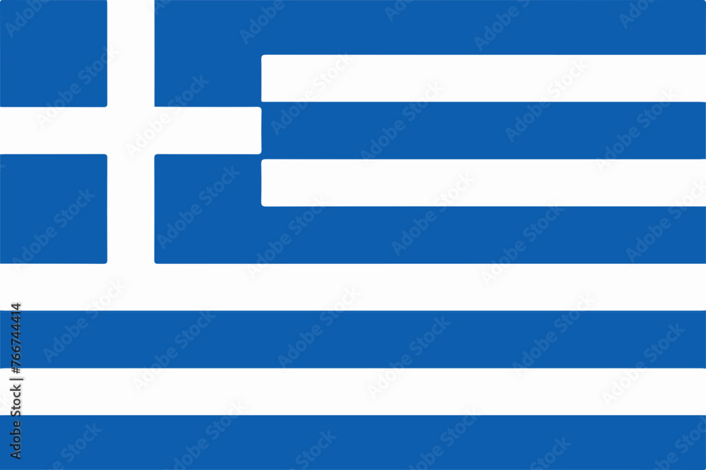 Fototapeta premium greece flag, greece, colorful, vector, flag, travel,