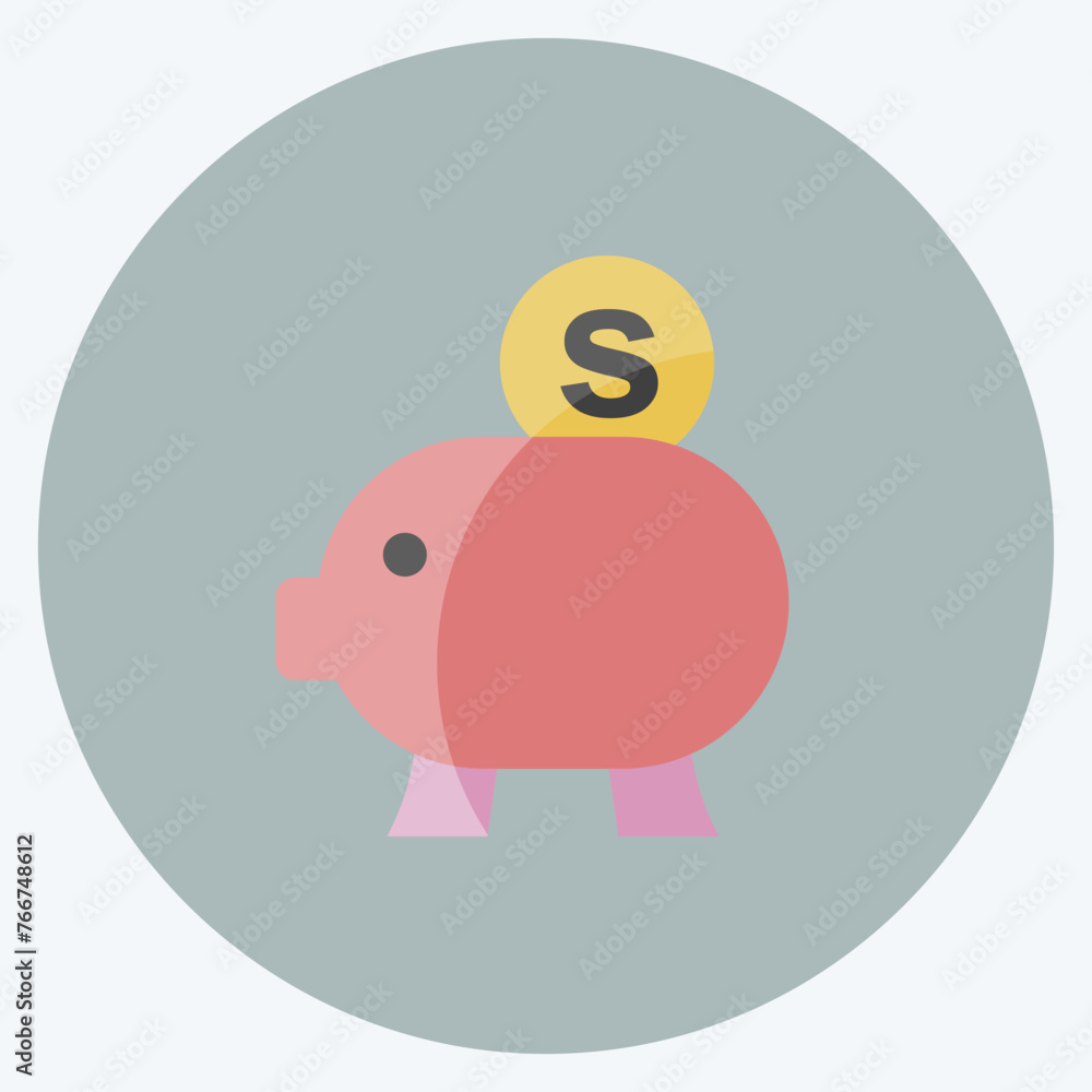 Icon Money Back. suitable for Business symbol. flat style. simple design editable. design template vector. simple symbol illustration Icon Money Back. suitable for Business symbol. flat style. simple design editable. design template vector. simple symbol illustration