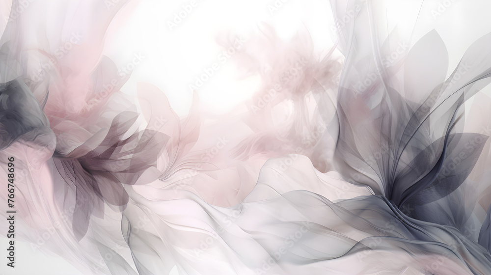 light soft dreamy clean abstract floral background