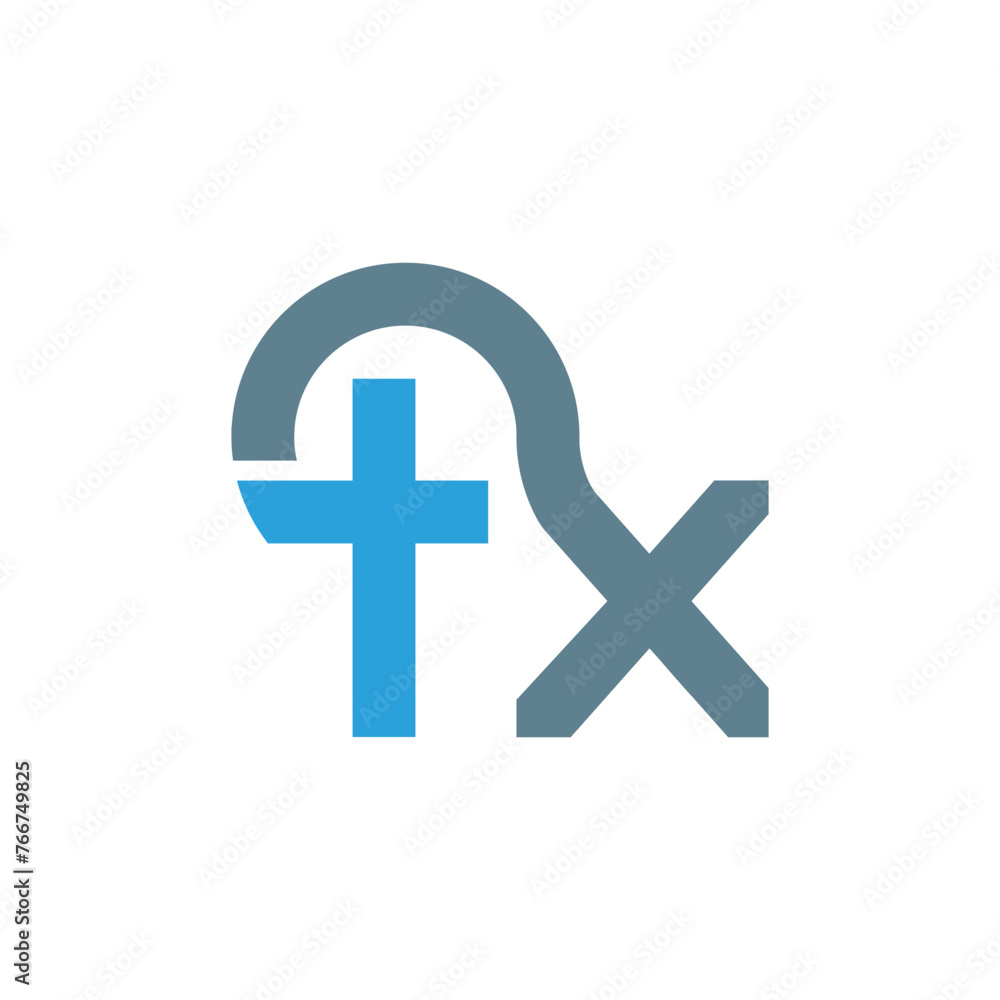 Letter tx logo, vector design template Letter tx logo, vector design template