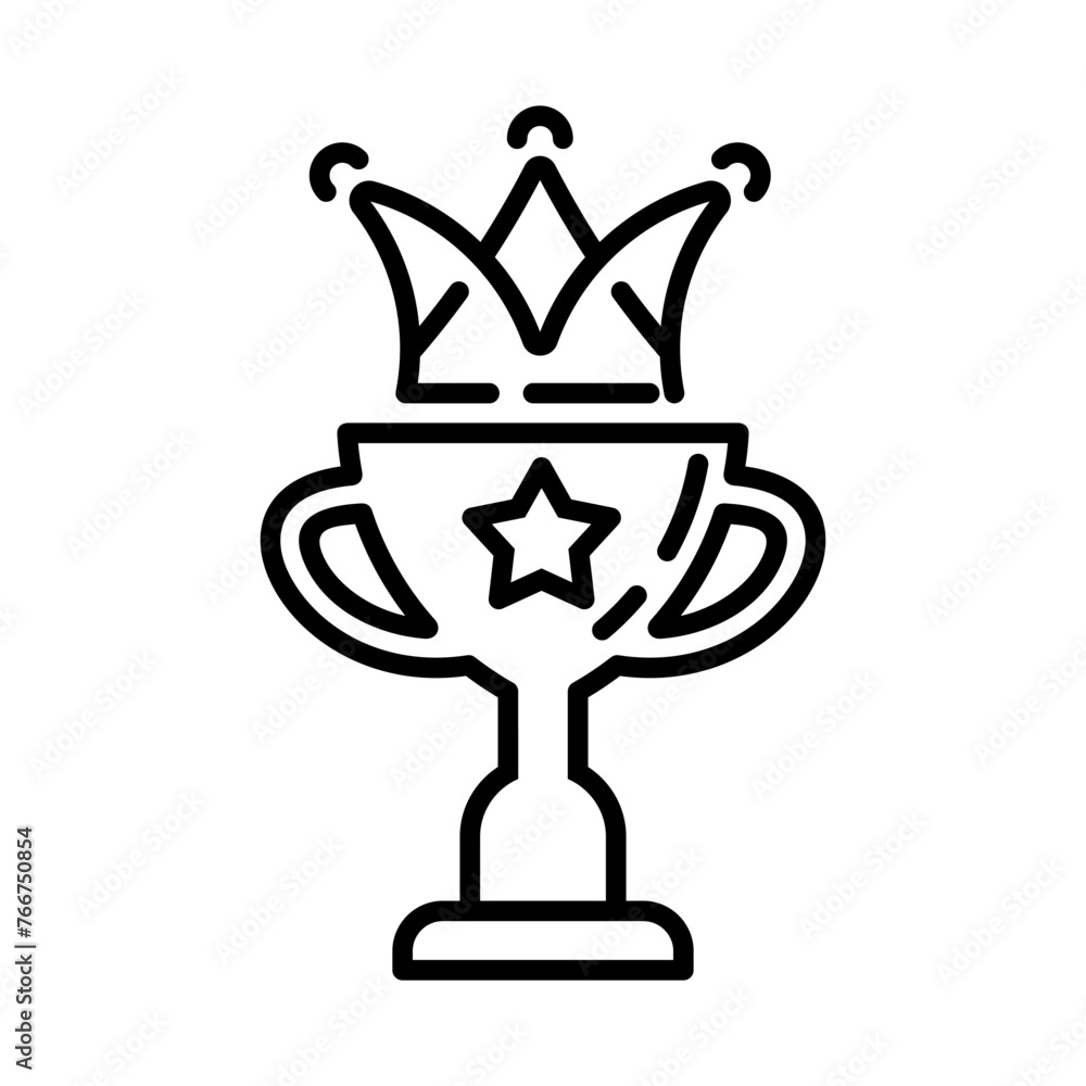 Trophy Cup Vector Logo Design Template Trophy Cup Vector Logo Design Template