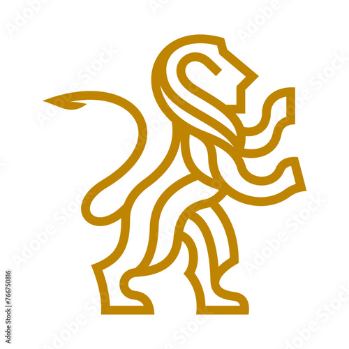 Lion Vector Logo Design Template