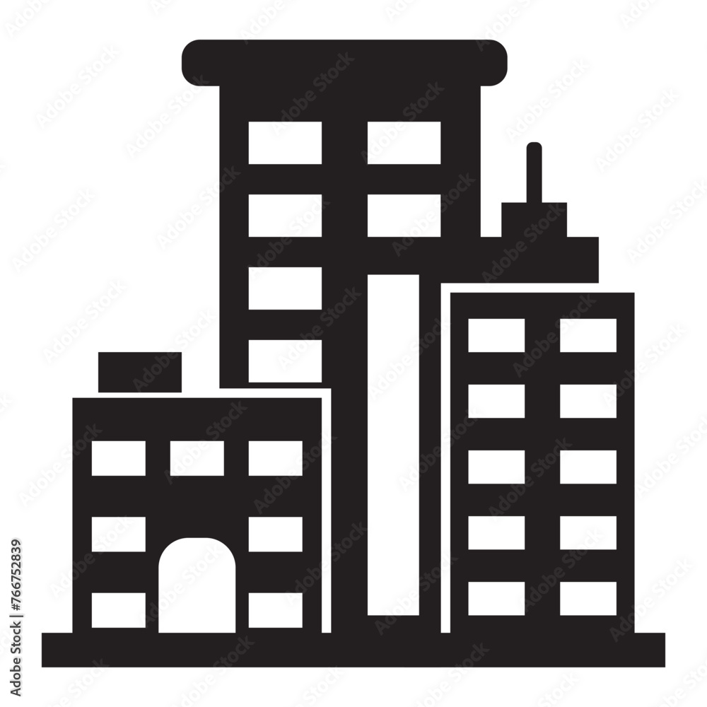 building icons, such as city, apartment, condominium, town. logo isolated on white background. EPS 10 building icons, such as city, apartment, condominium, town. logo isolated on white background. EPS 10