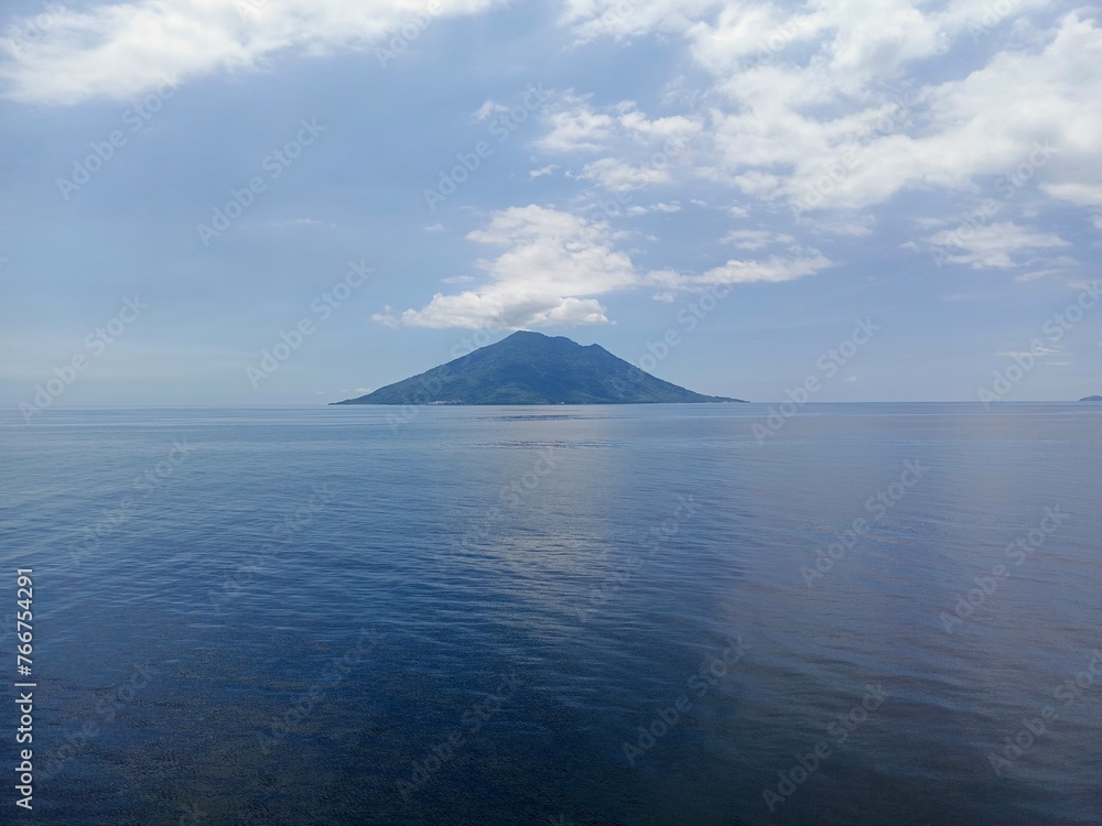 Mountains in the area of Ternate Island, Alma Hera Mountains in the area of Ternate Island, Alma Hera