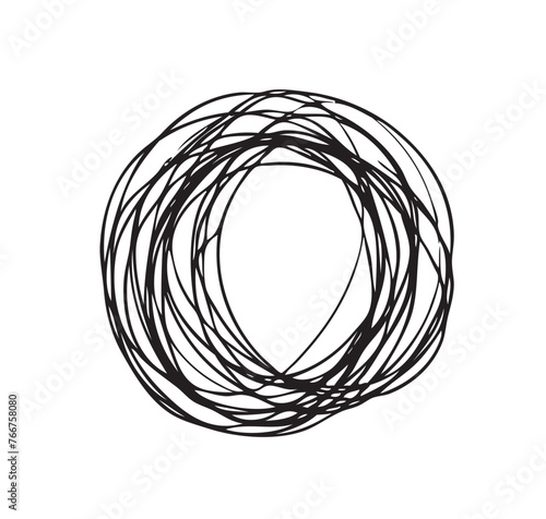 grunge background vector texture of the circle