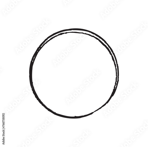 grunge background vector texture of the circle