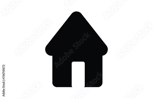 Vector home icon. symbol of house or building with trendy flat style icon for web site design, logo, app, UI isolated on white background 5 4 3