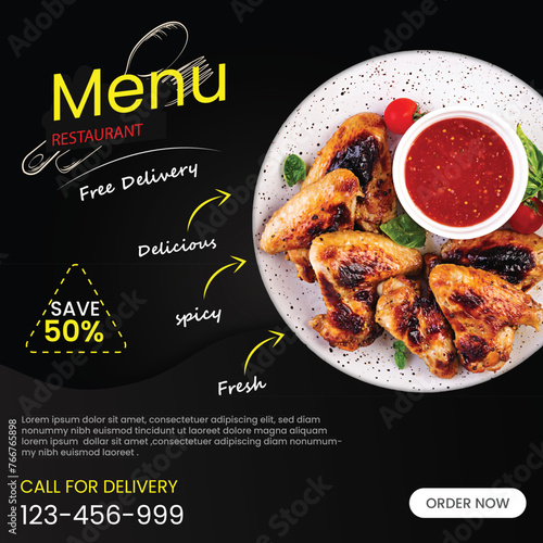 social media poster design
