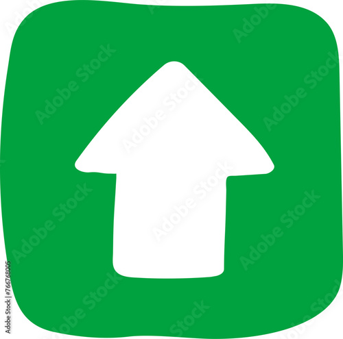 손으로 그린 숫자, 알파벳, 화살표 일러스트