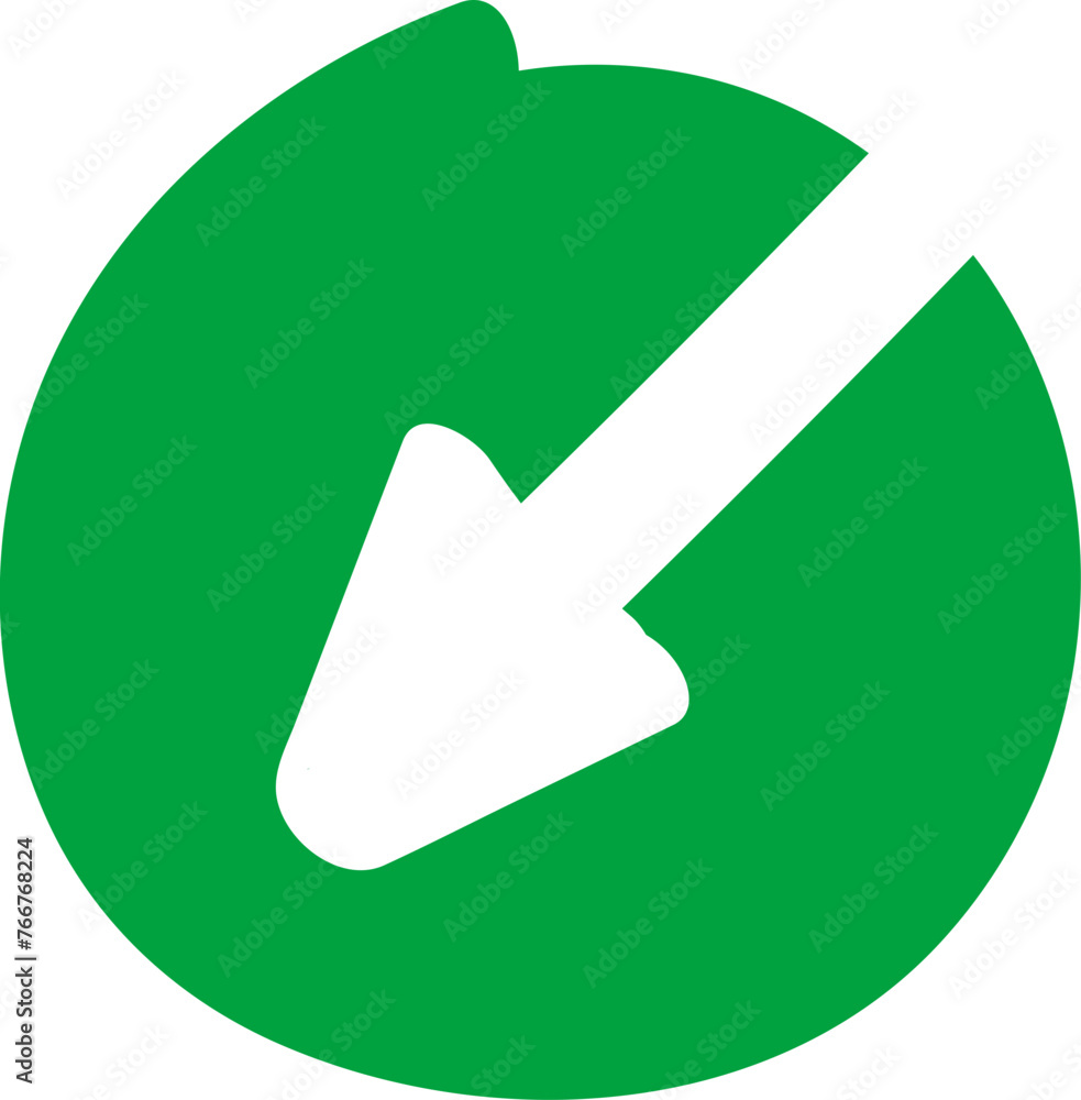 손으로 그린 숫자, 알파벳, 화살표 일러스트