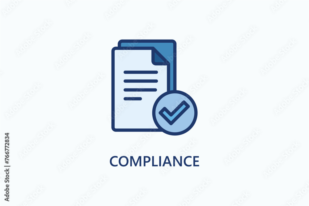 Compliance vector, icon or logo sign symbol illustration Compliance vector, icon or logo sign symbol illustration
