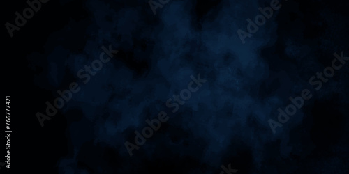 Modern abstract blue texture background. blue cigarette vapor. smoke on a dark background. partially transparent clouds. closeup of blue textured grunge background. dark rough cement wall .