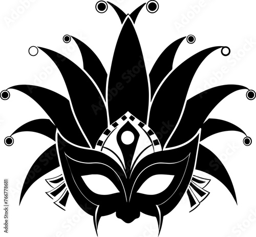 Carnival mask, mardi gras mask
