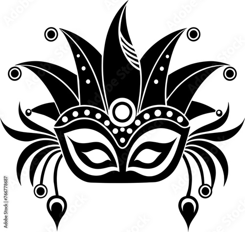 Carnival mask, mardi gras mask