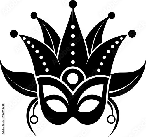 Carnival mask, mardi gras mask