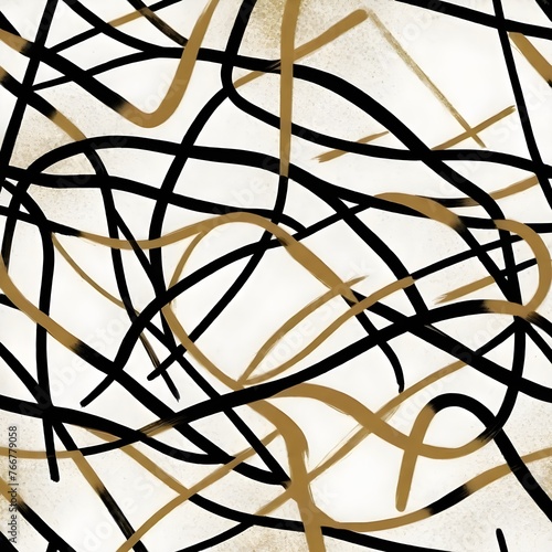 black and gold zebra texture pattern design art work.