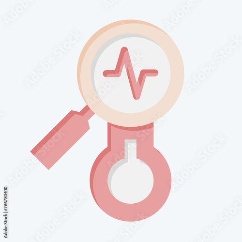 Icon Observations. related to Climate Change symbol. flat style. simple design editable. simple illustration