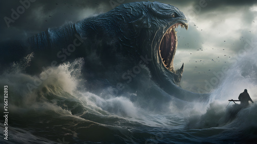 Ahab's Obsession: The Fierce and Epic Battle with the Mighty Whale