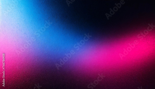 Mystical Radiance: Color Gradient Rough Texture in Black, Pink, Blue