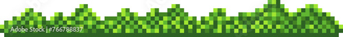 Pixelated Arcade Shrub