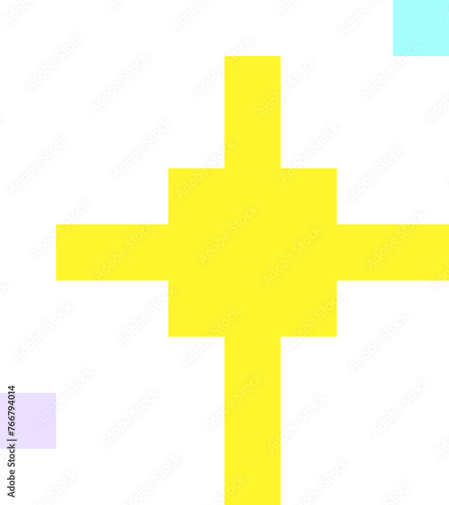 Pixel Sparkles Icon Pixel Sparkles Icon