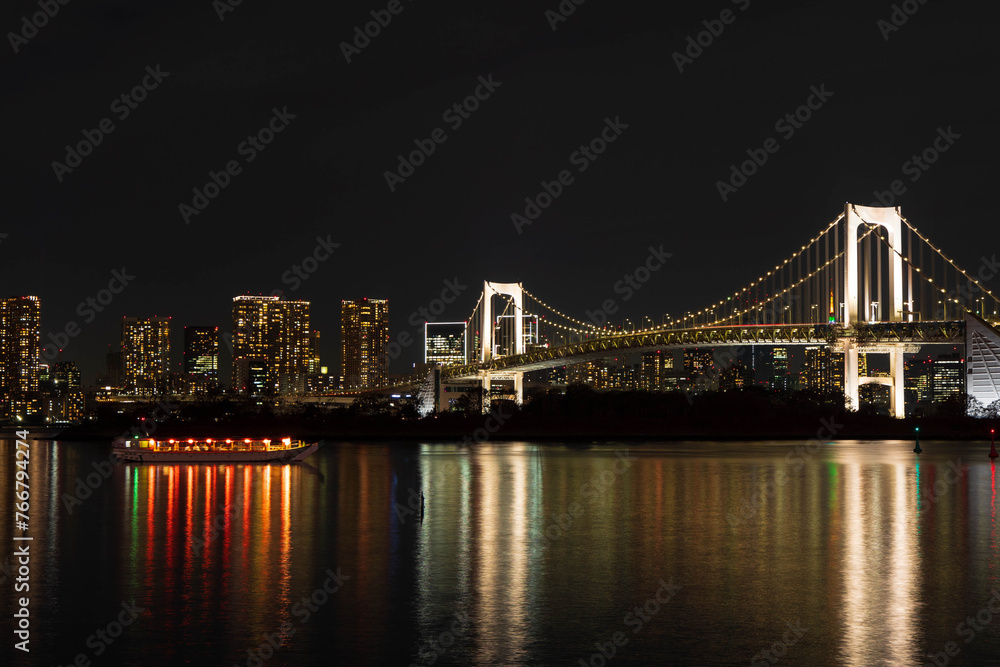 Fototapeta premium 日本の風景 東京夜景 お台場