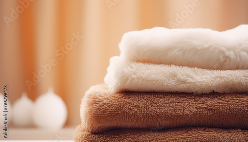 Fresh towels smell fresh after washing