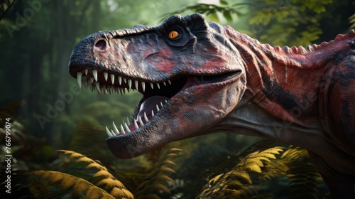 Discover the ancient world of dinosaurs through intricate digital art