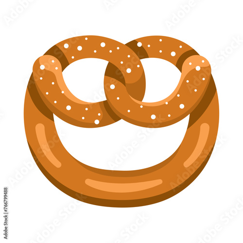 pretzel salty food