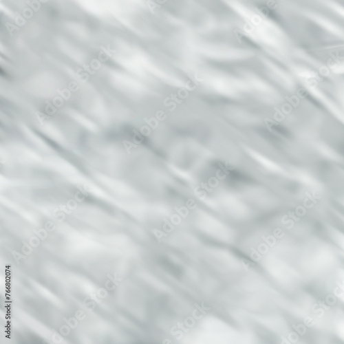 Soft light gray blurred pattern. Gradient white monochrome liquid background with spotlight. Abstract wallpaper. Transparency of the glass overlay effect. Illustration